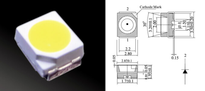 Типы, характеристики, маркировка SMD-светодиодов
