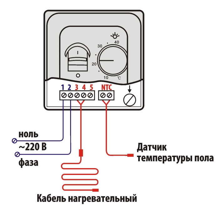 схема термо