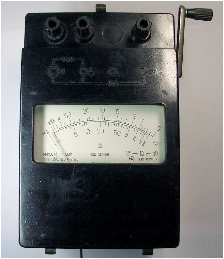 мегаомметр М4100