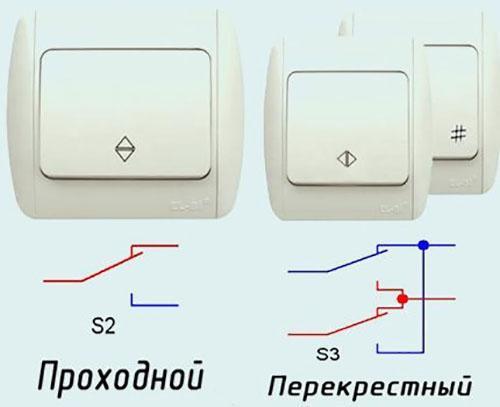 проходной выключатель