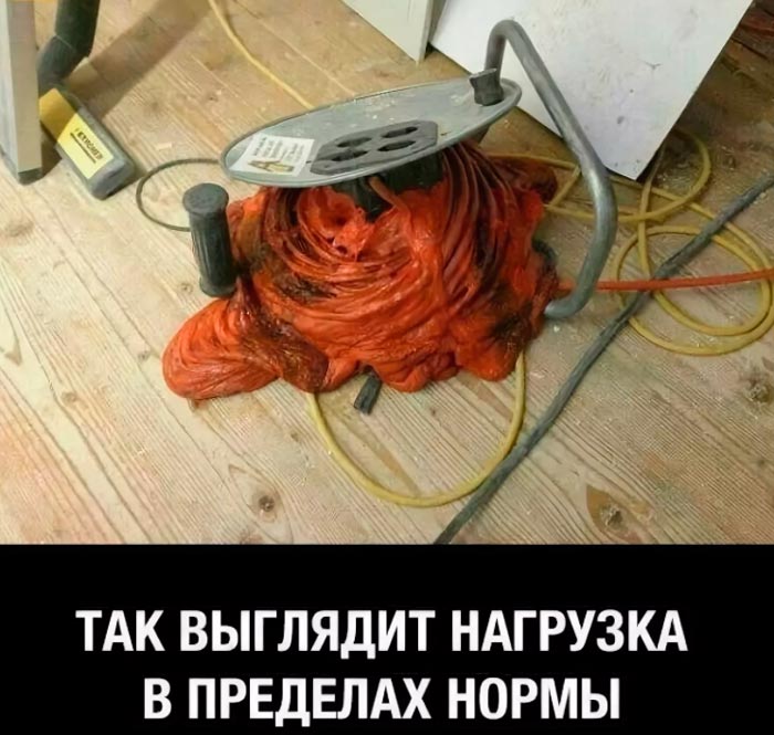 что такое перегрузки электропроводки