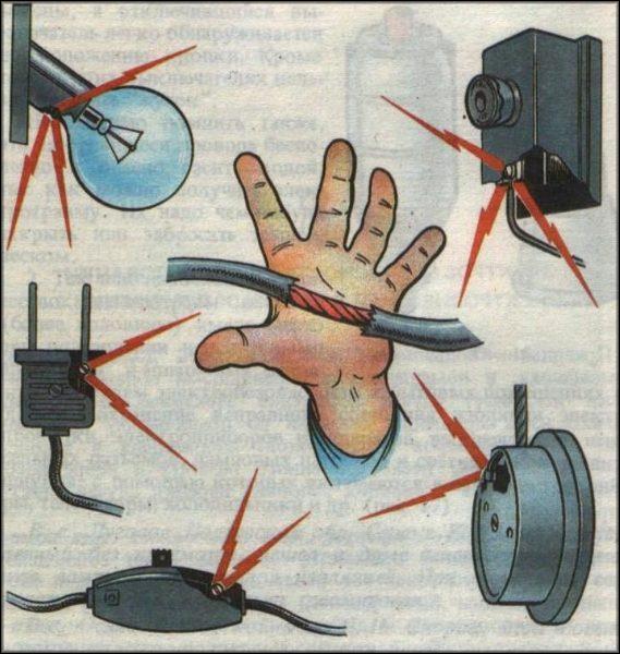 Первая помощь при поражении электрическим током 1