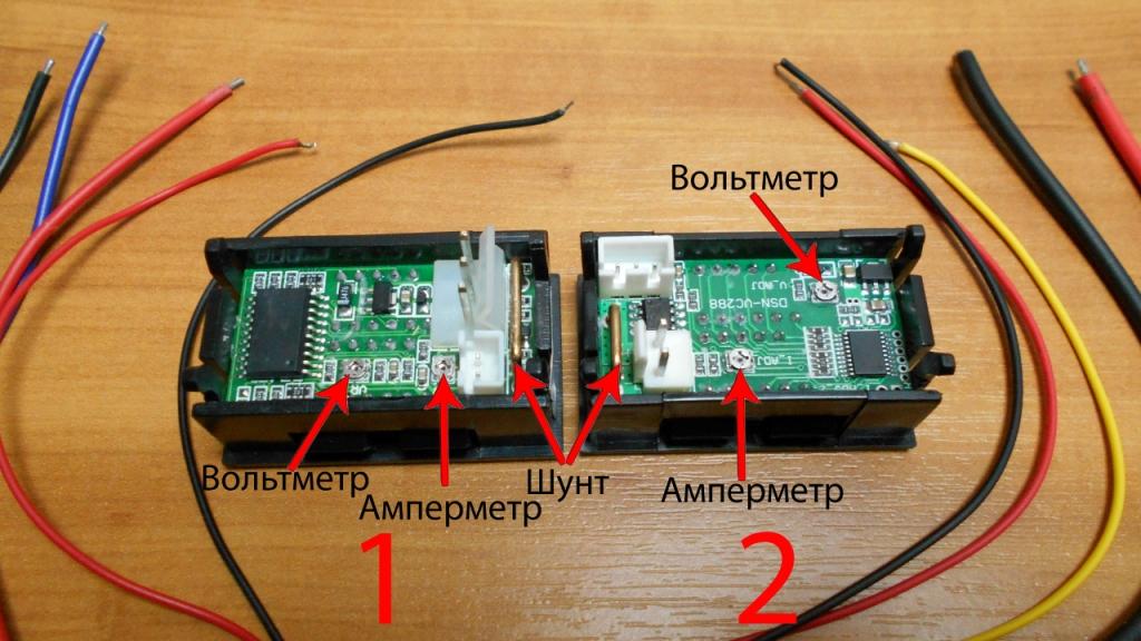 Китайский вольтметр амперметр с АлиЭкспресс