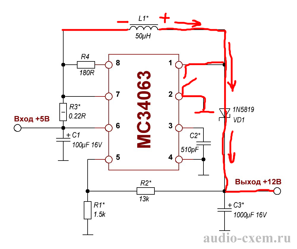 Работа mc34063