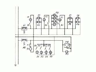 Схема разводки электрики
