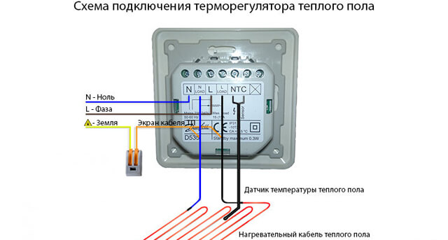 подключение теплого водяного пола