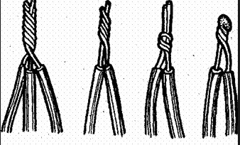 скрутка трех проводов