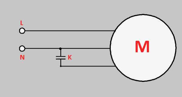 Двигатель 380 на 220 через конденсатор