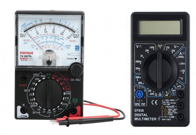 Мультиметры могут измерить сопротивление, непрерывность, частоту, логическую схему, силу тока и емкости