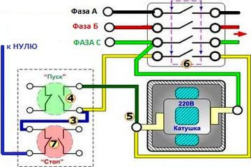 shema-podkljuchenija-puskatelja