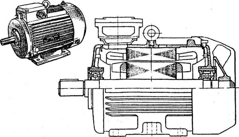 Ад с фазным ротором конструкция