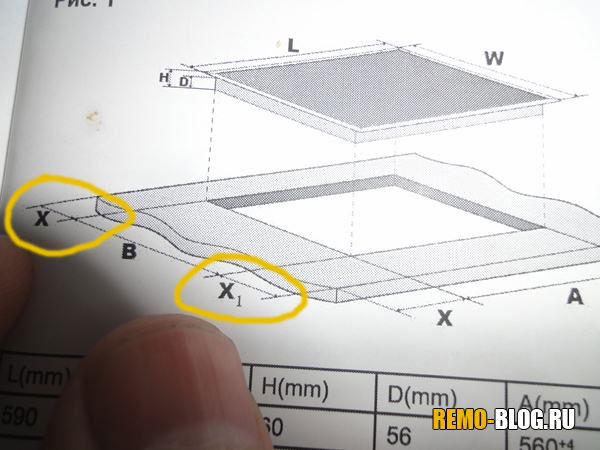 размеры X и X1, фото 2