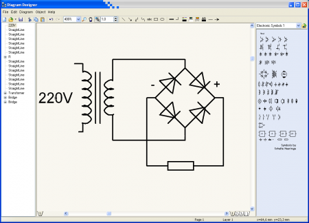 Diagram Designer программа для рисования схем