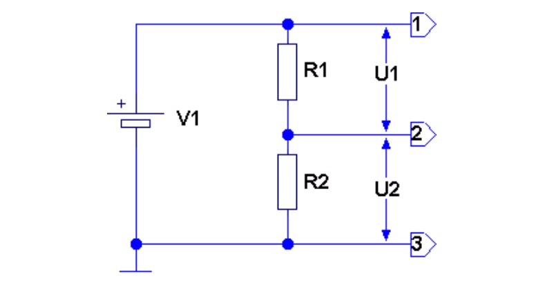 Самостоятельный расчет резистивного делителя онлайн