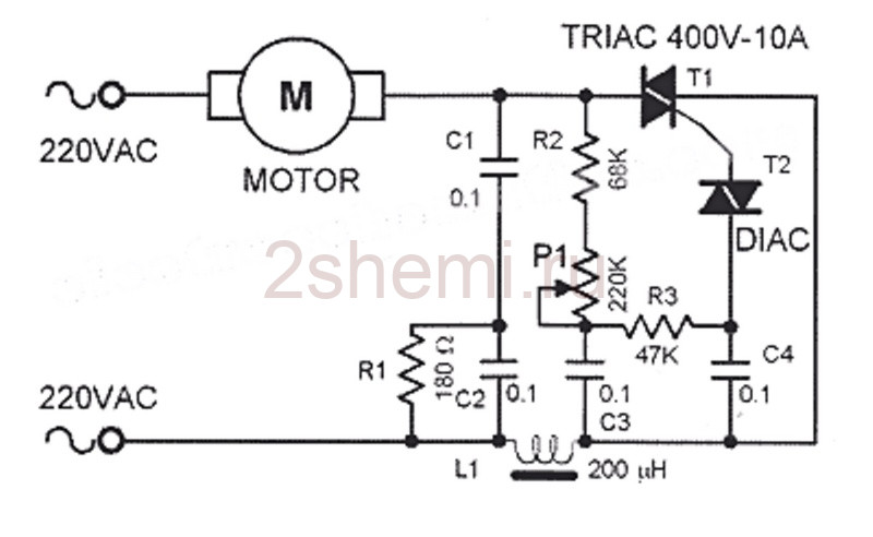 Speed controller fc 2902 схема электрическая