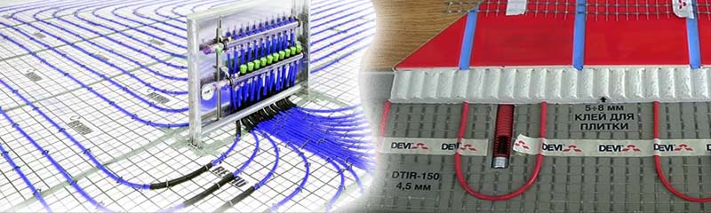 Выбор теплого пола для дома