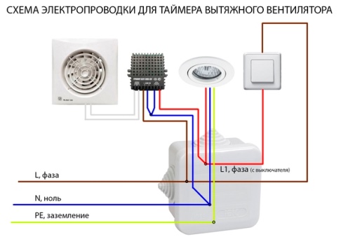 схема монтажа