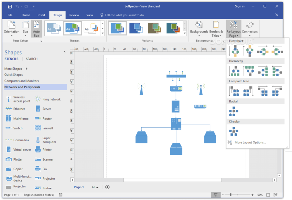 Программа Microsoft Visio