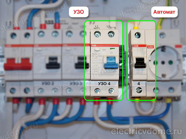 зачем нужно УЗО если есть автоматы
