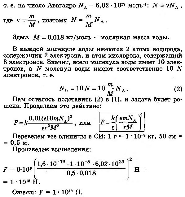 Заряженные шарики привели в соприкосновение