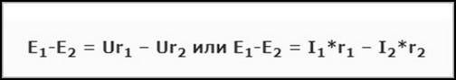 Уравнение для полного контура