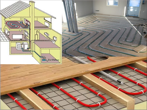 Как правильно сделать теплый пол в деревянном доме