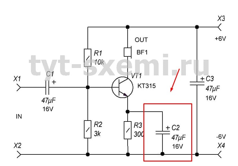 Как работает конденсатор в схеме