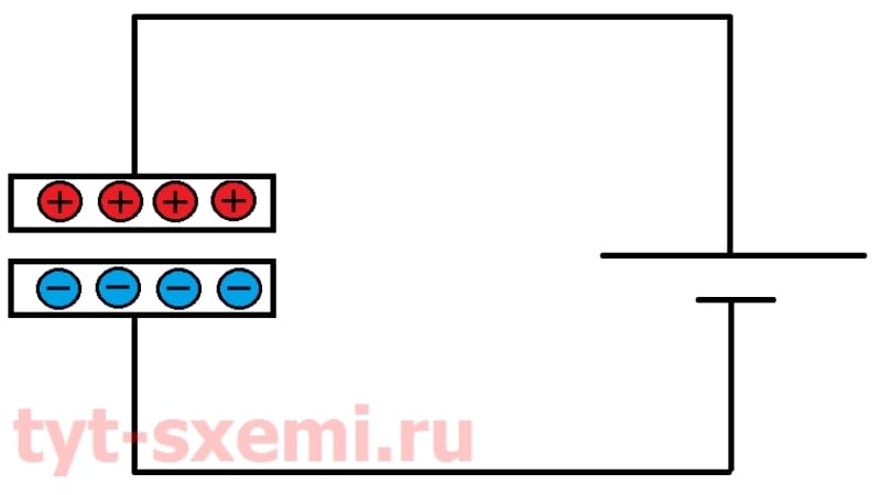 Как работает конденсатор в схеме