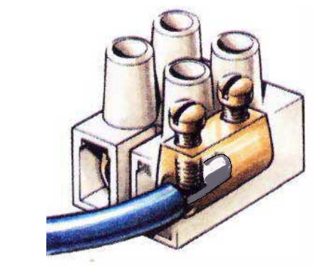 Винтовая клемма может повредить алюминиевый провод