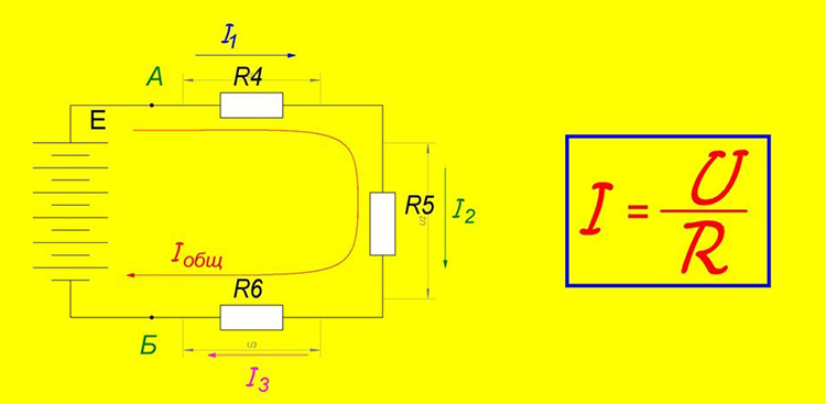 формулировка закона ома